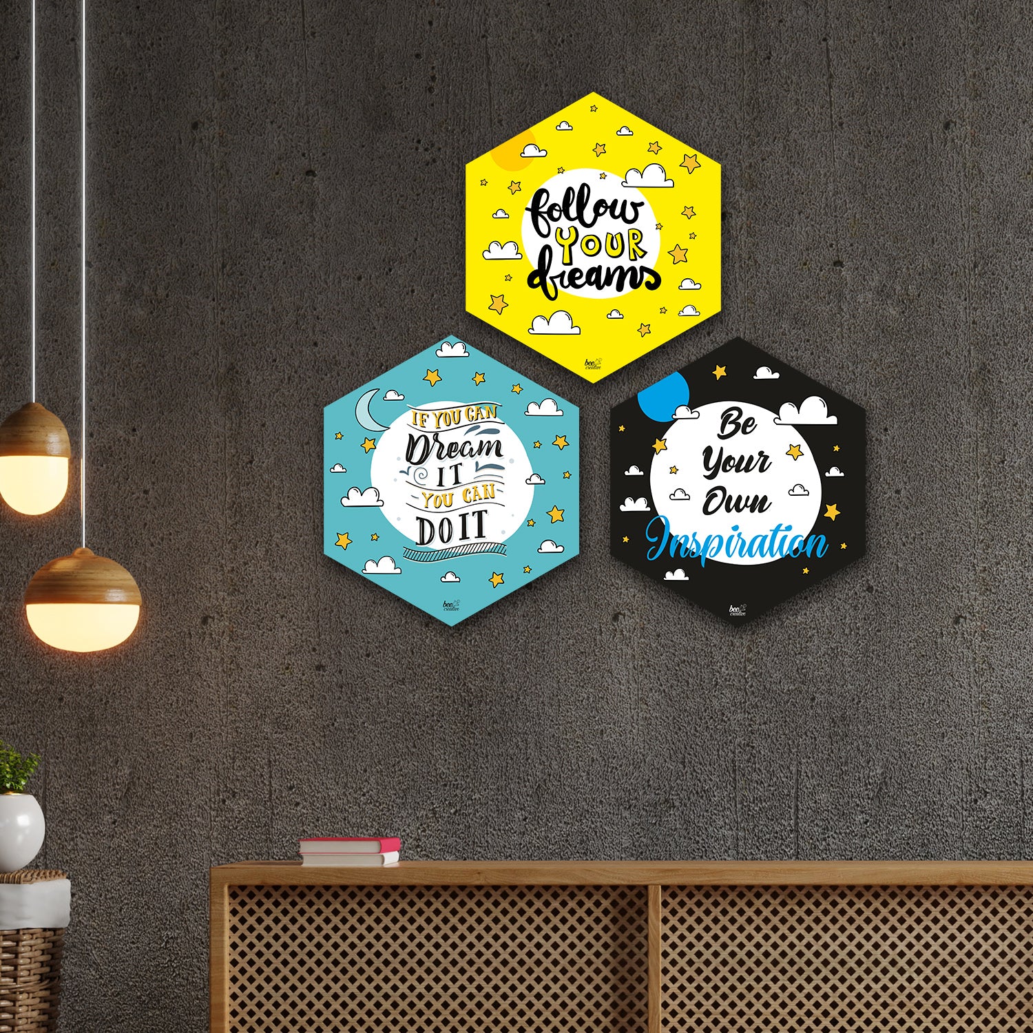 Hexagon Wall decor