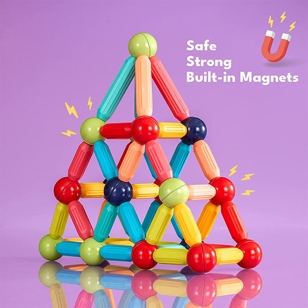 Magnetic Sticks Building Blocks Learning Toy