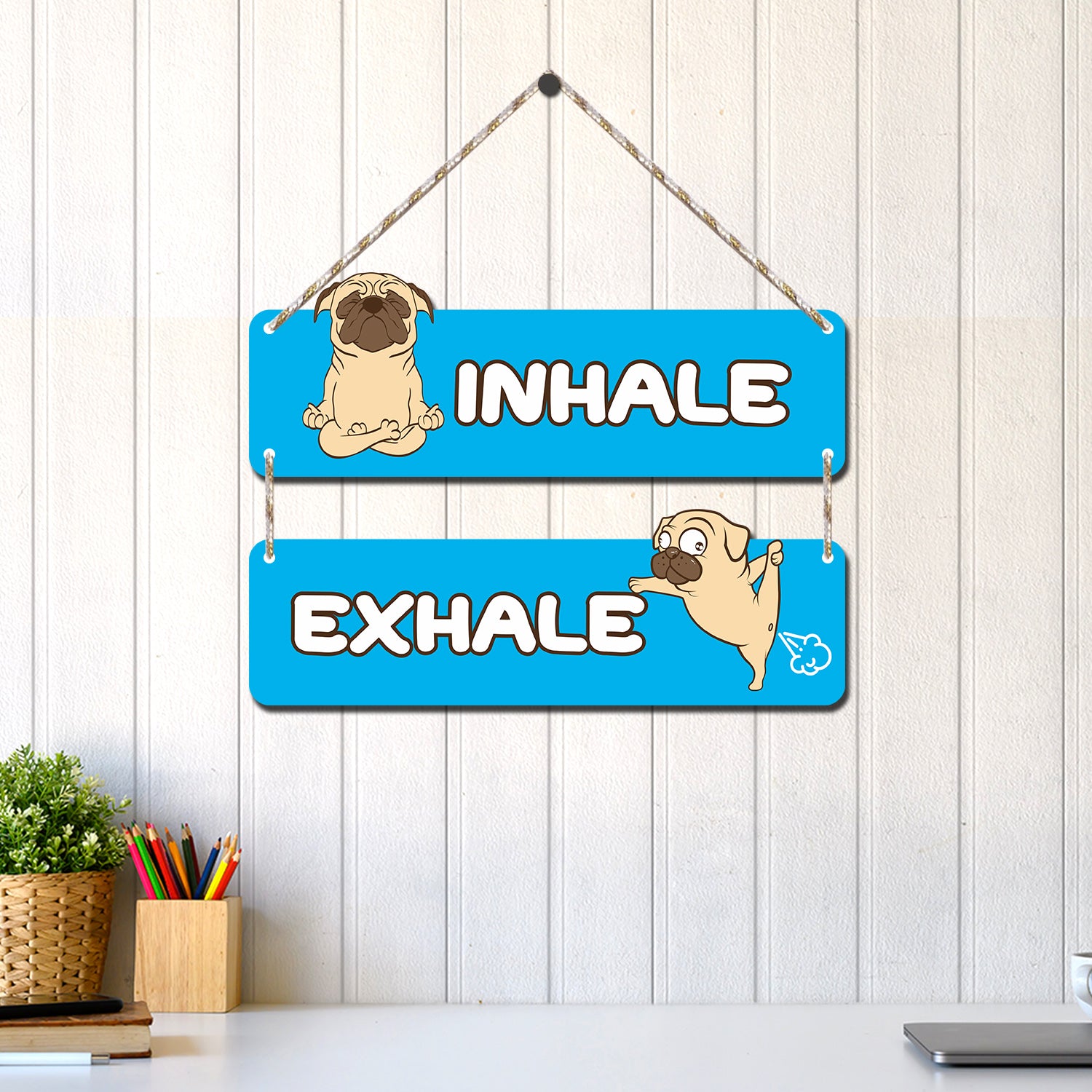 Decorative Wall Hanging (Inhale Exhale)