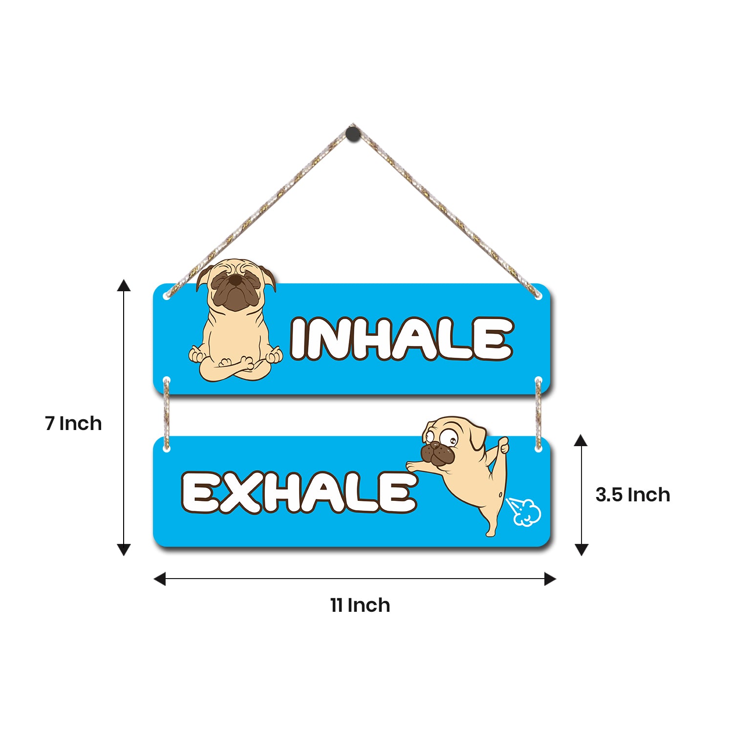 Decorative Wall Hanging (Inhale Exhale)