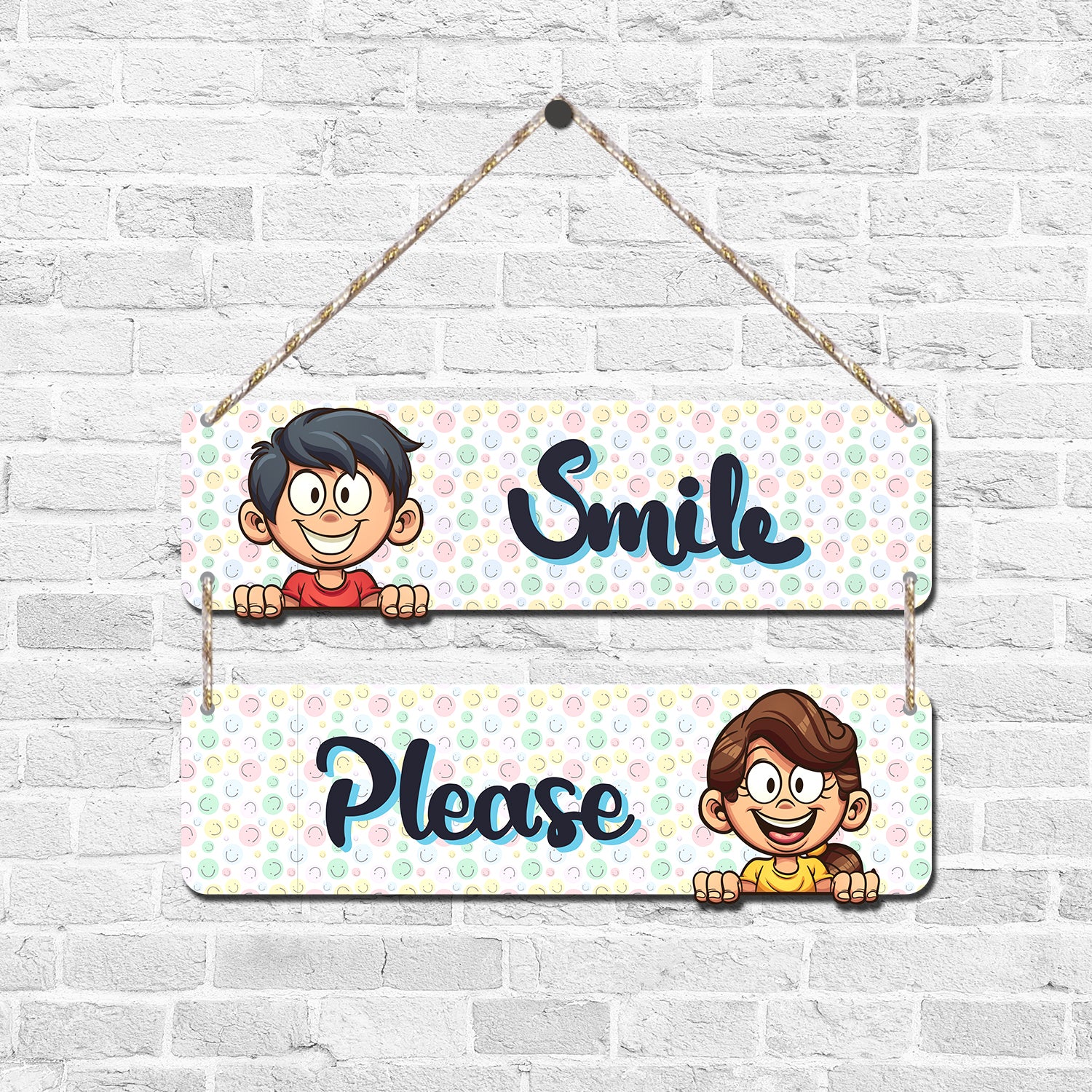 Decorative Wall Hanging (Smile Please)