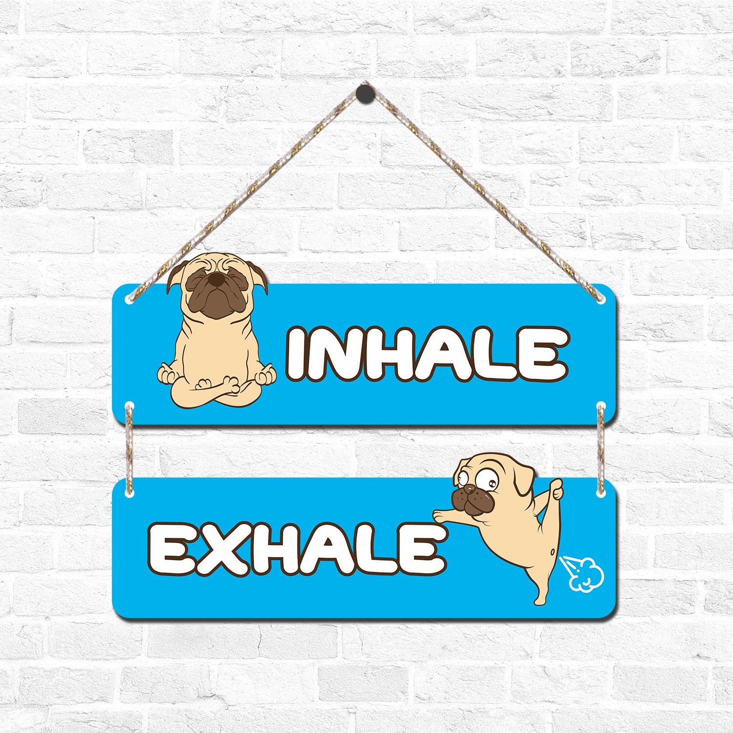 Decorative Wall Hanging (Inhale Exhale)