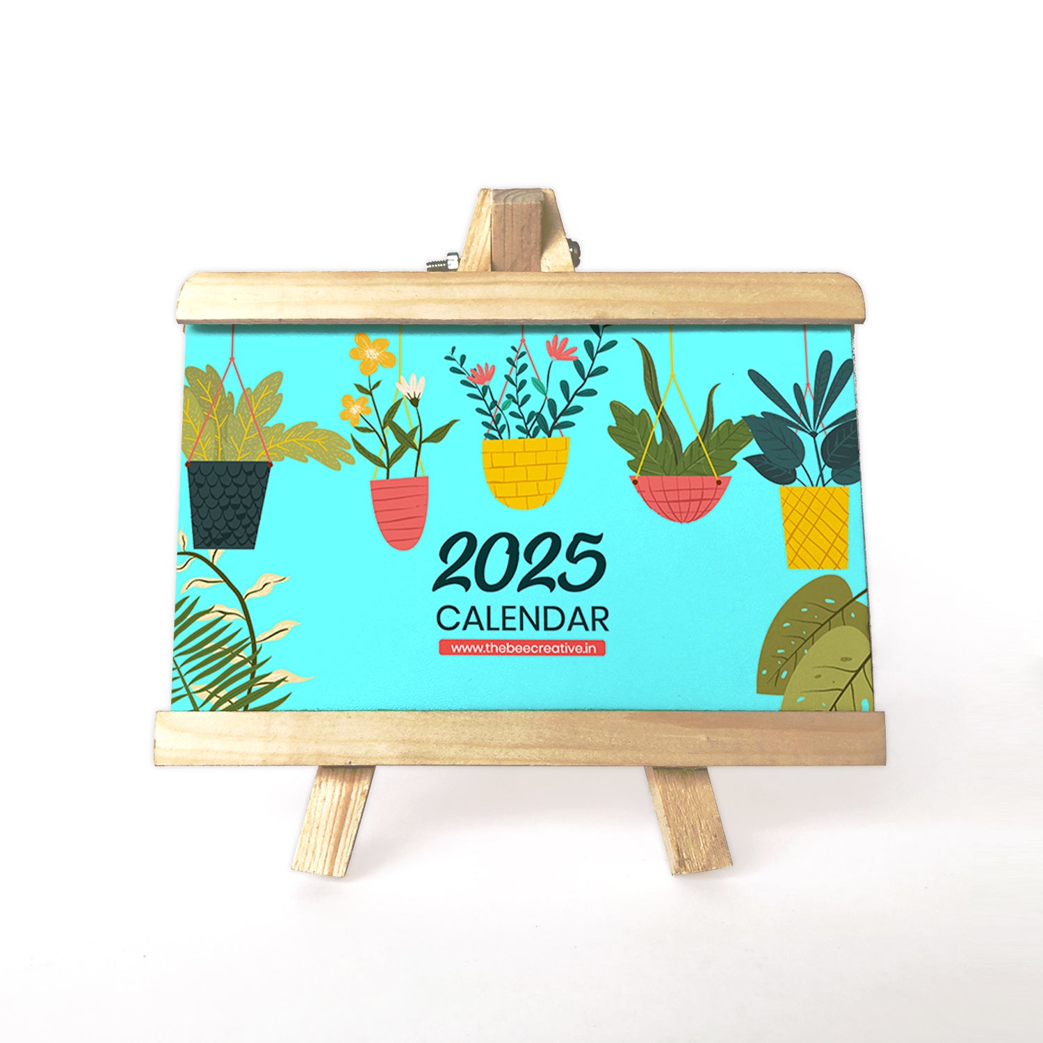 Nature & Beauty - Wooden Base 2025 Calendar