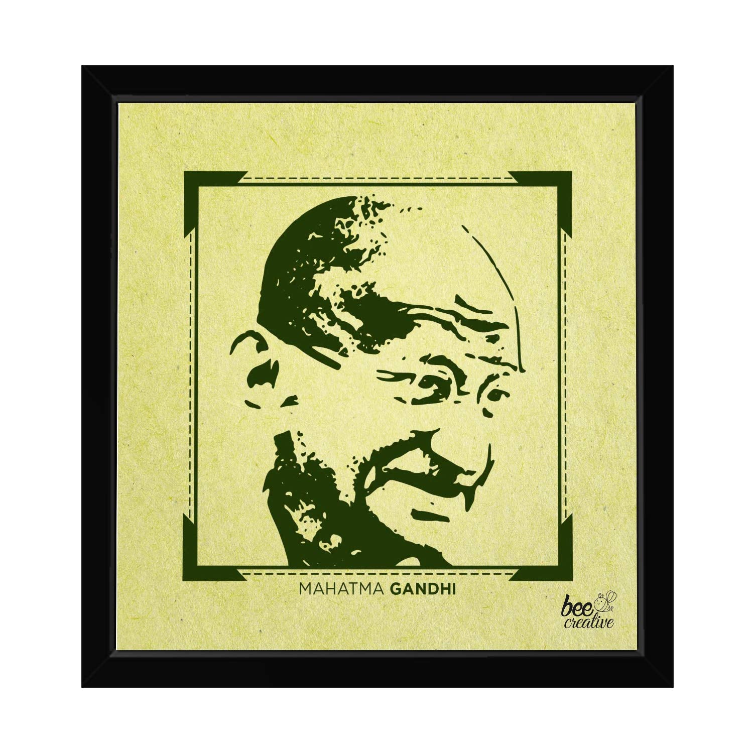 Wall Art Frame Set of 3 - Mahatma Gandhi