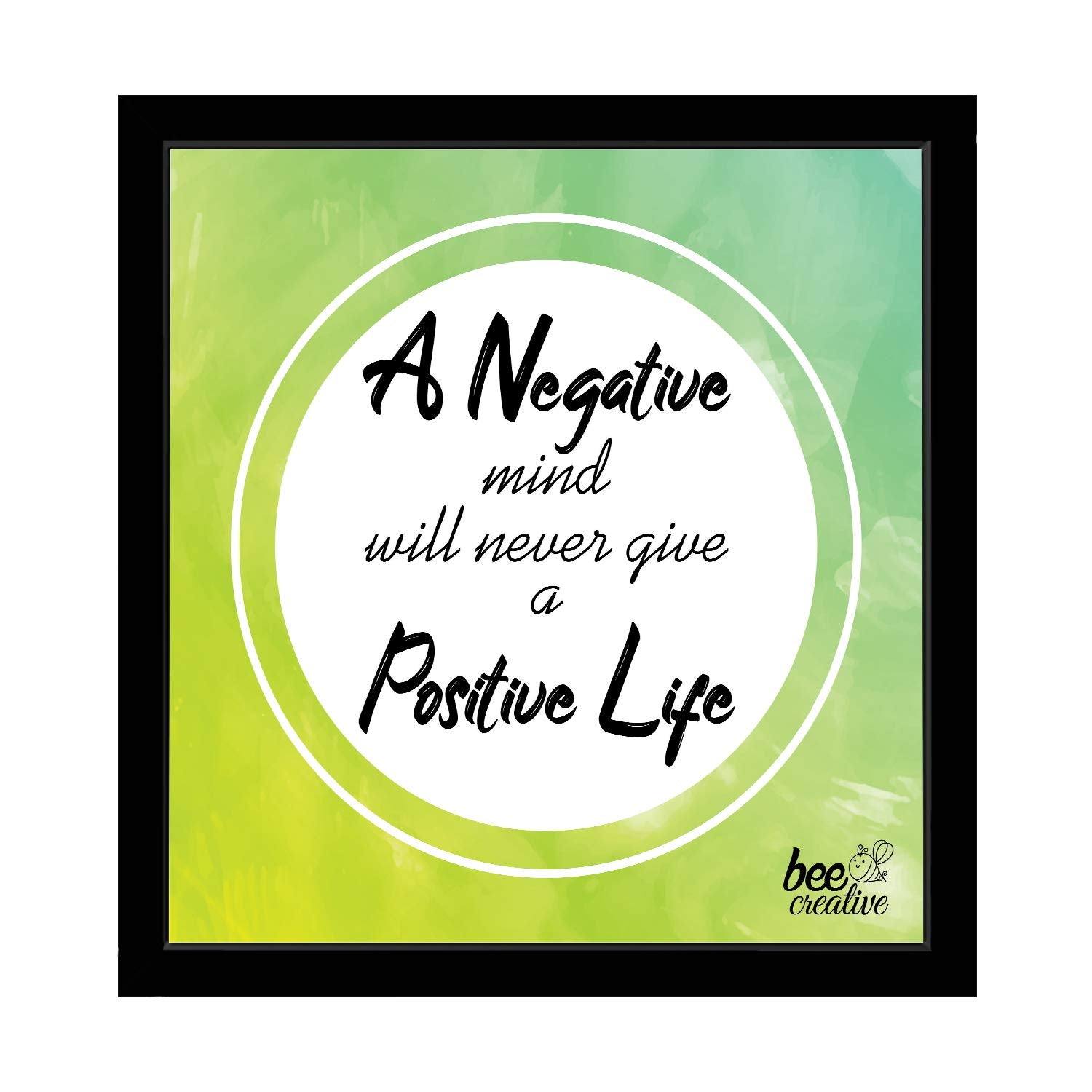 Wall Art Frames set of 3 - Positive Life