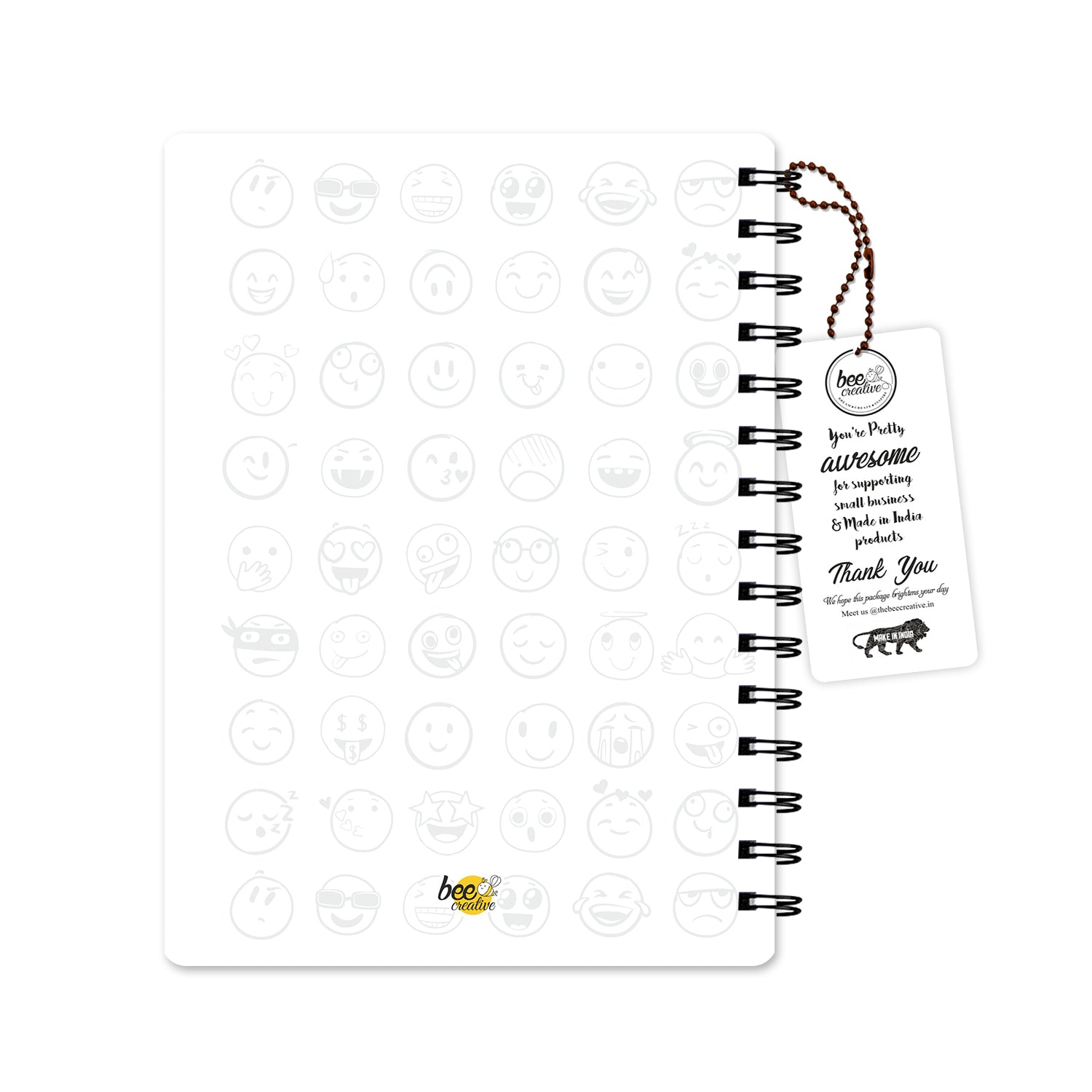 Bee Creative Daily Planner I A5 - Smile Please