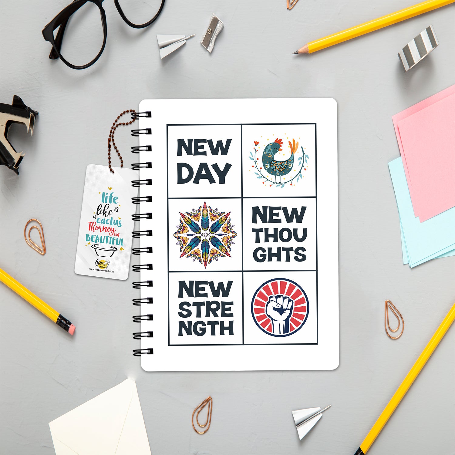 Bee Creative Daily Planner I A5 - New Day