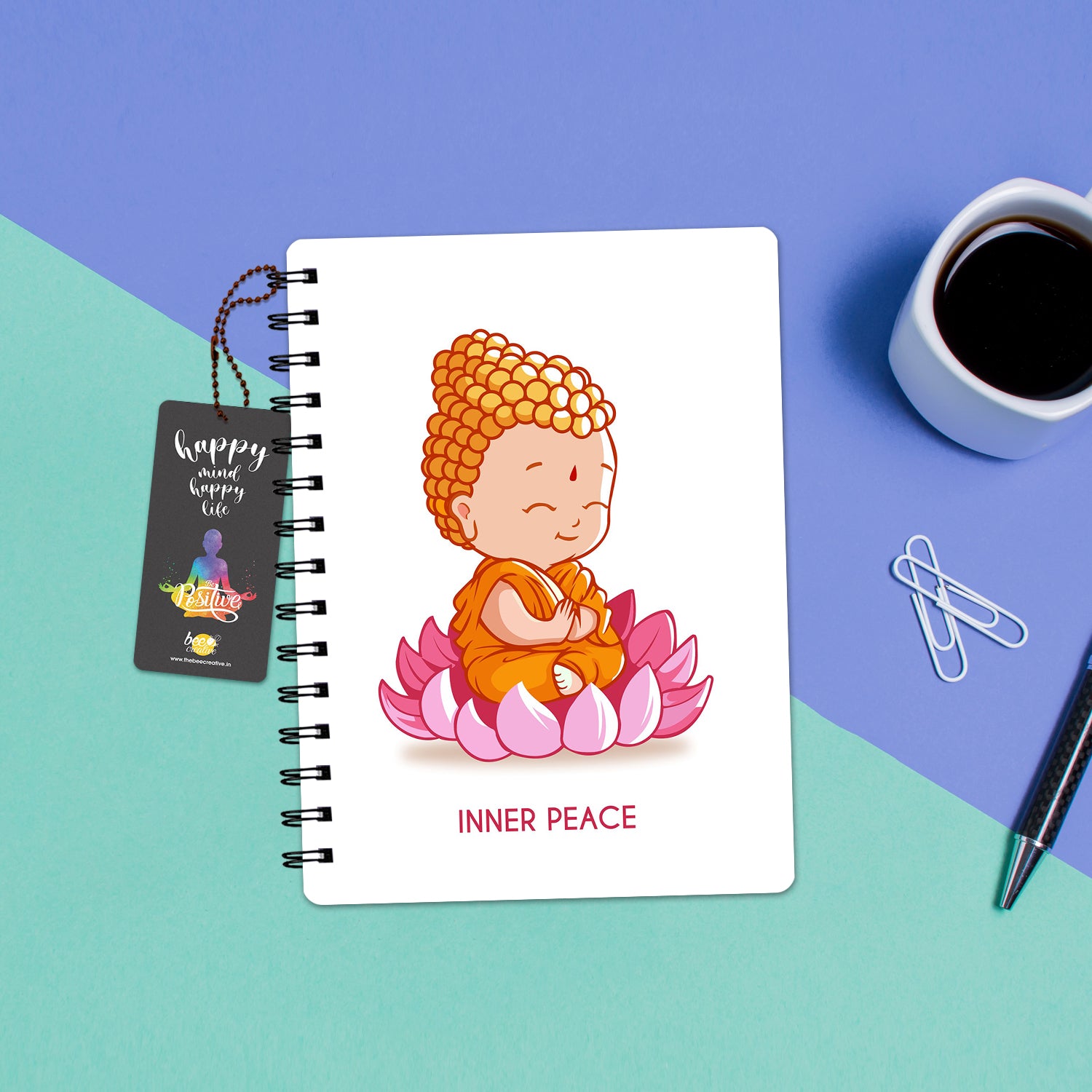 Bee Creative Daily Planner I A5 - Inner Peace