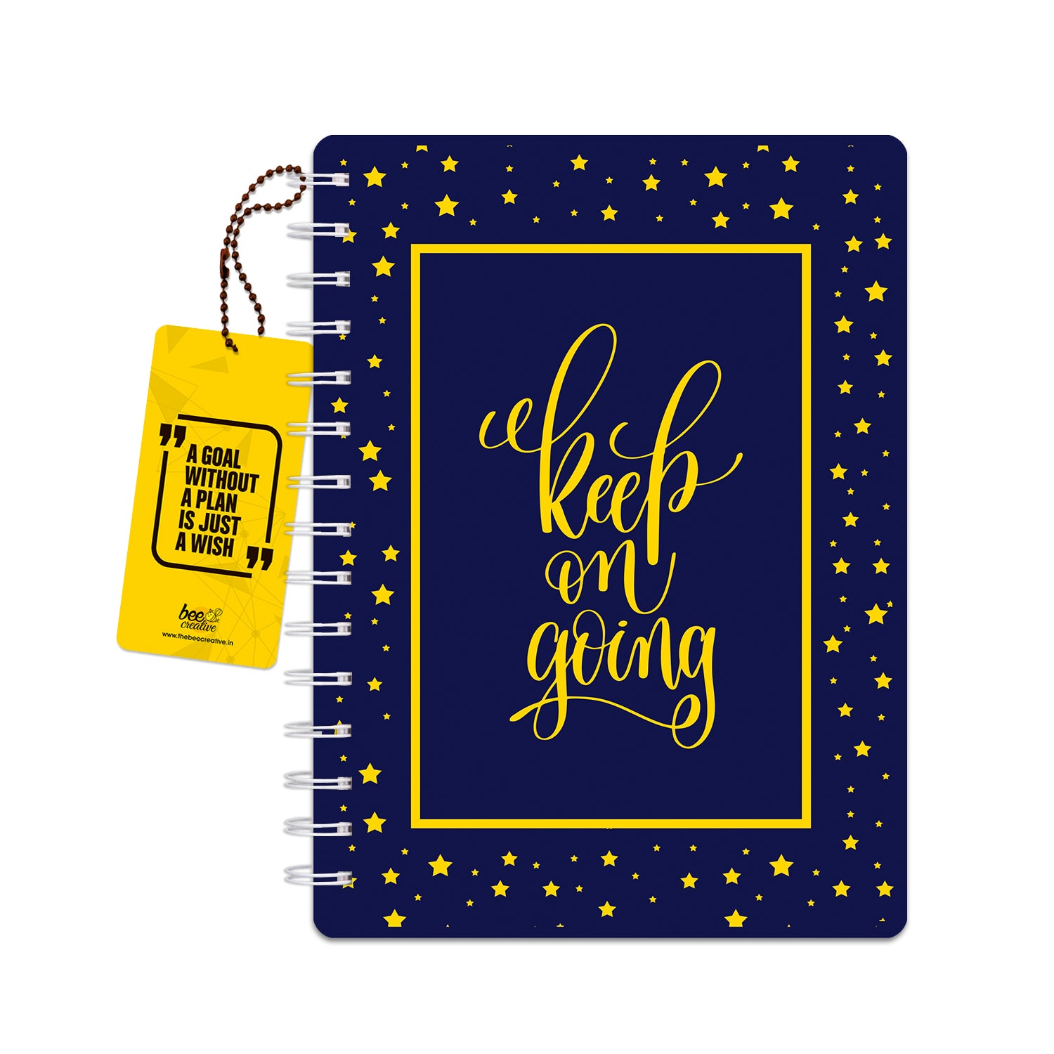 Bee Creative Daily Planner I A5 - Keep on Going