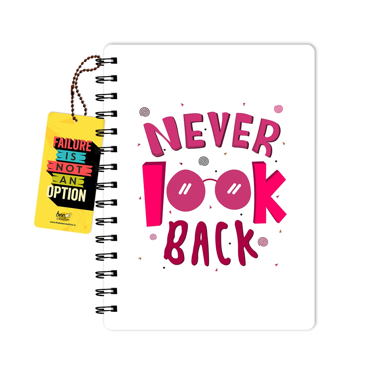 Bee Creative Daily Planner I A5 - Never Look Back