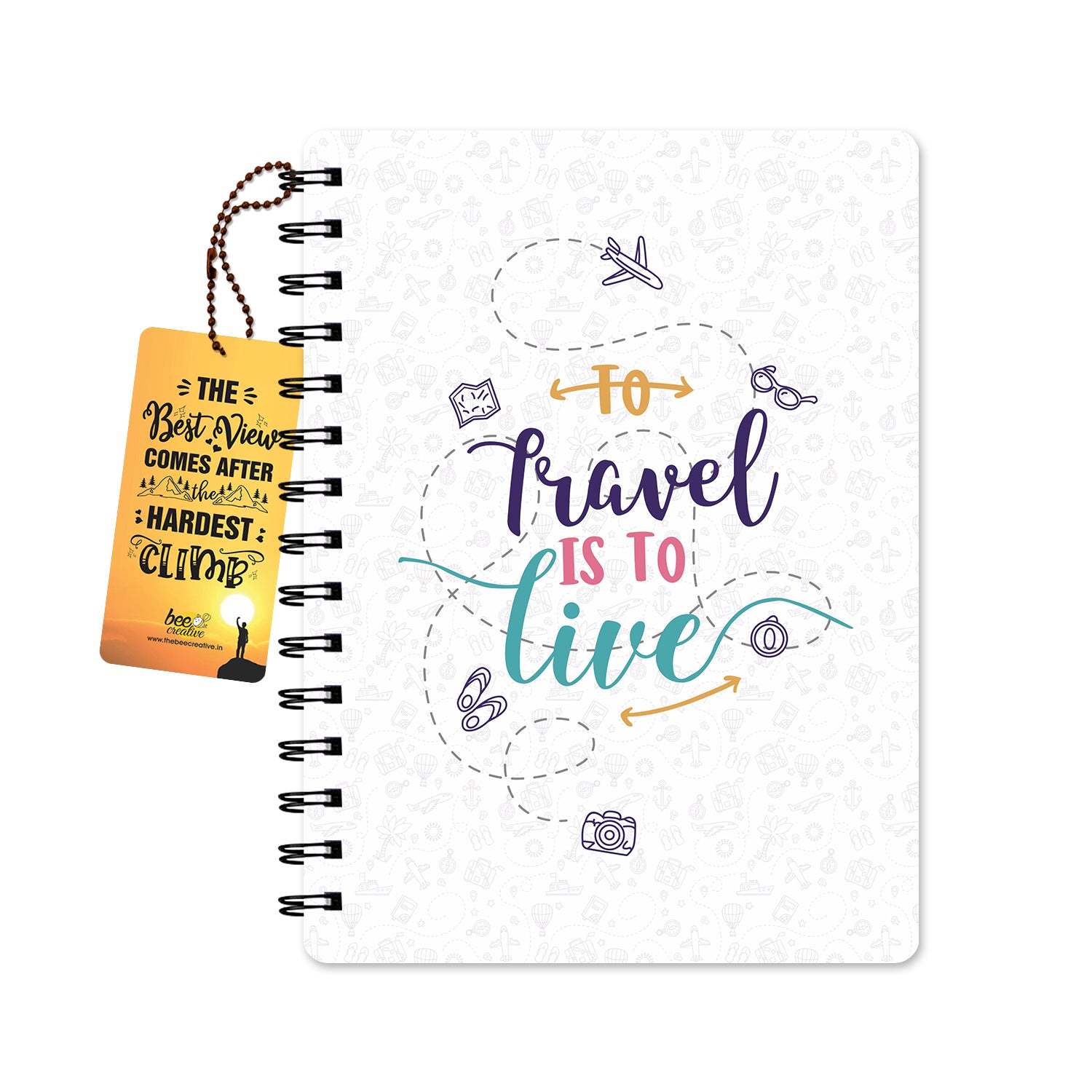 Bee Creative Daily Planner I A5 - Travel