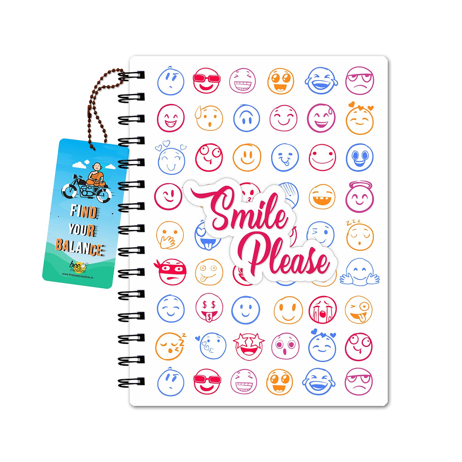 Bee Creative Daily Planner I A5 - Smile Please