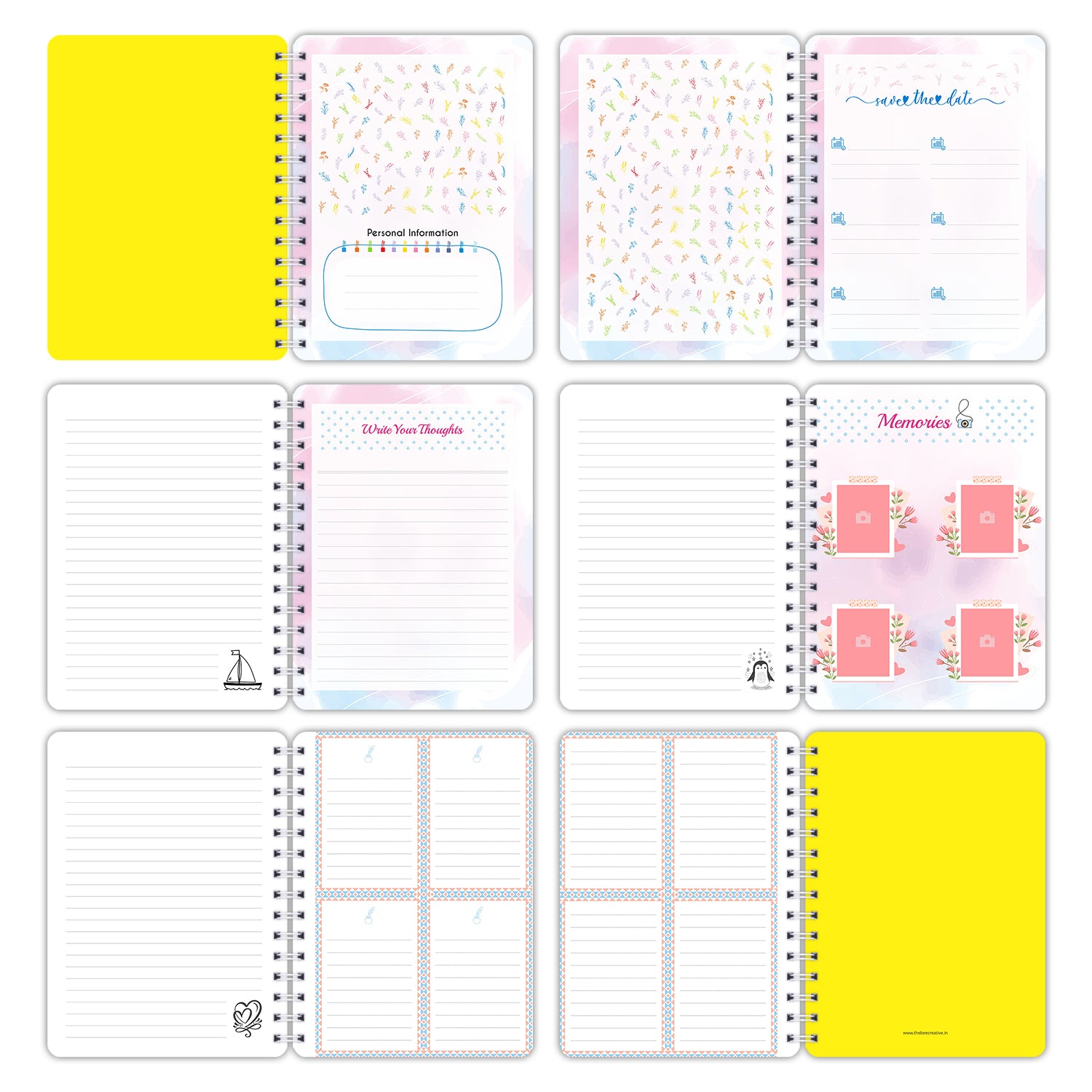 Bee Creative Daily Planner I A5 - Enjoy the little Things