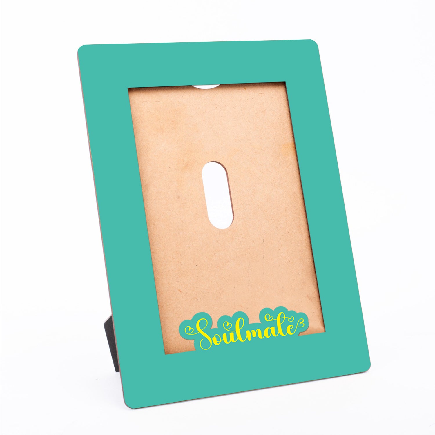 Wooden Desk Photo Frame - Sea Green (Soulmate)