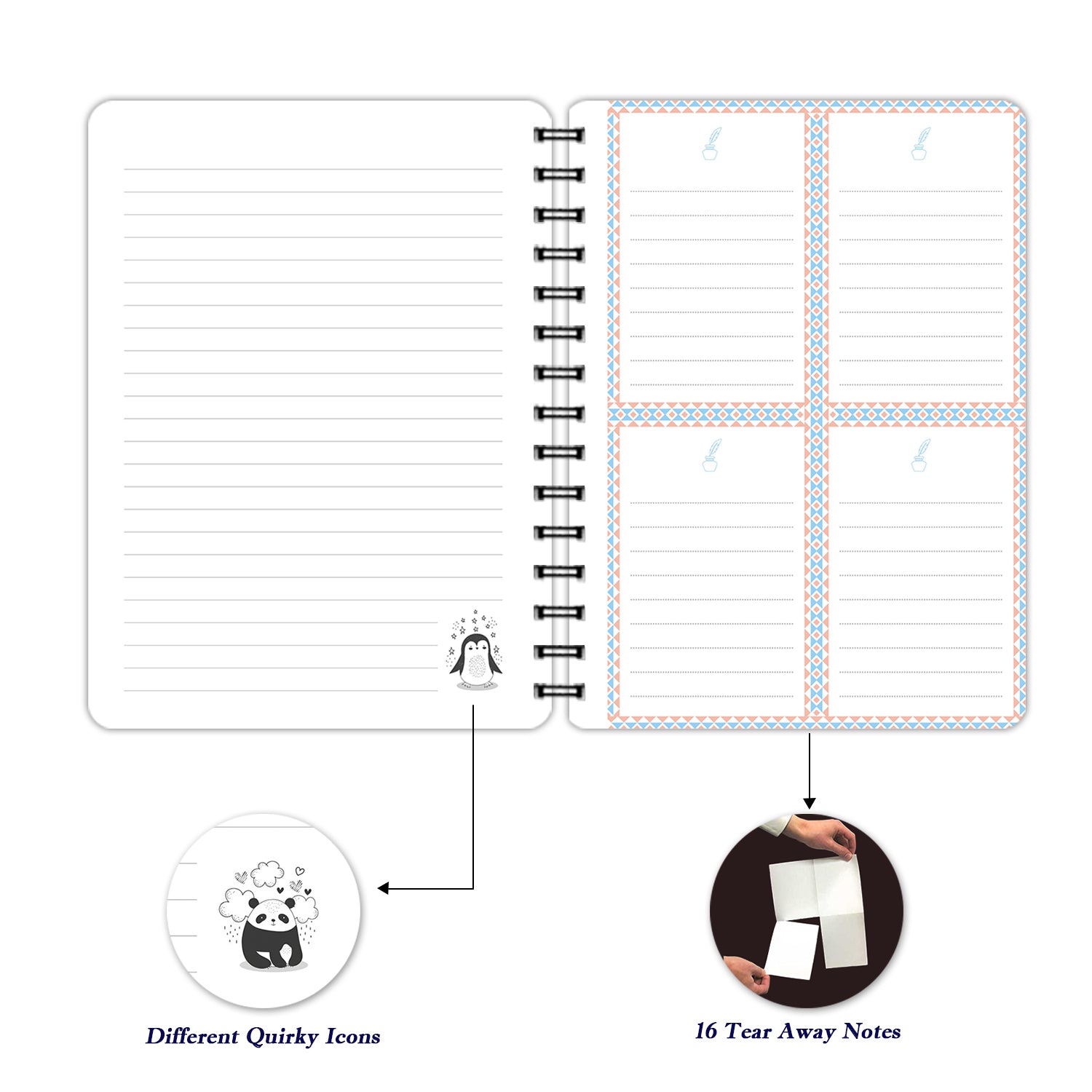 Bee Creative Daily Planner I A5 - Just You & Me