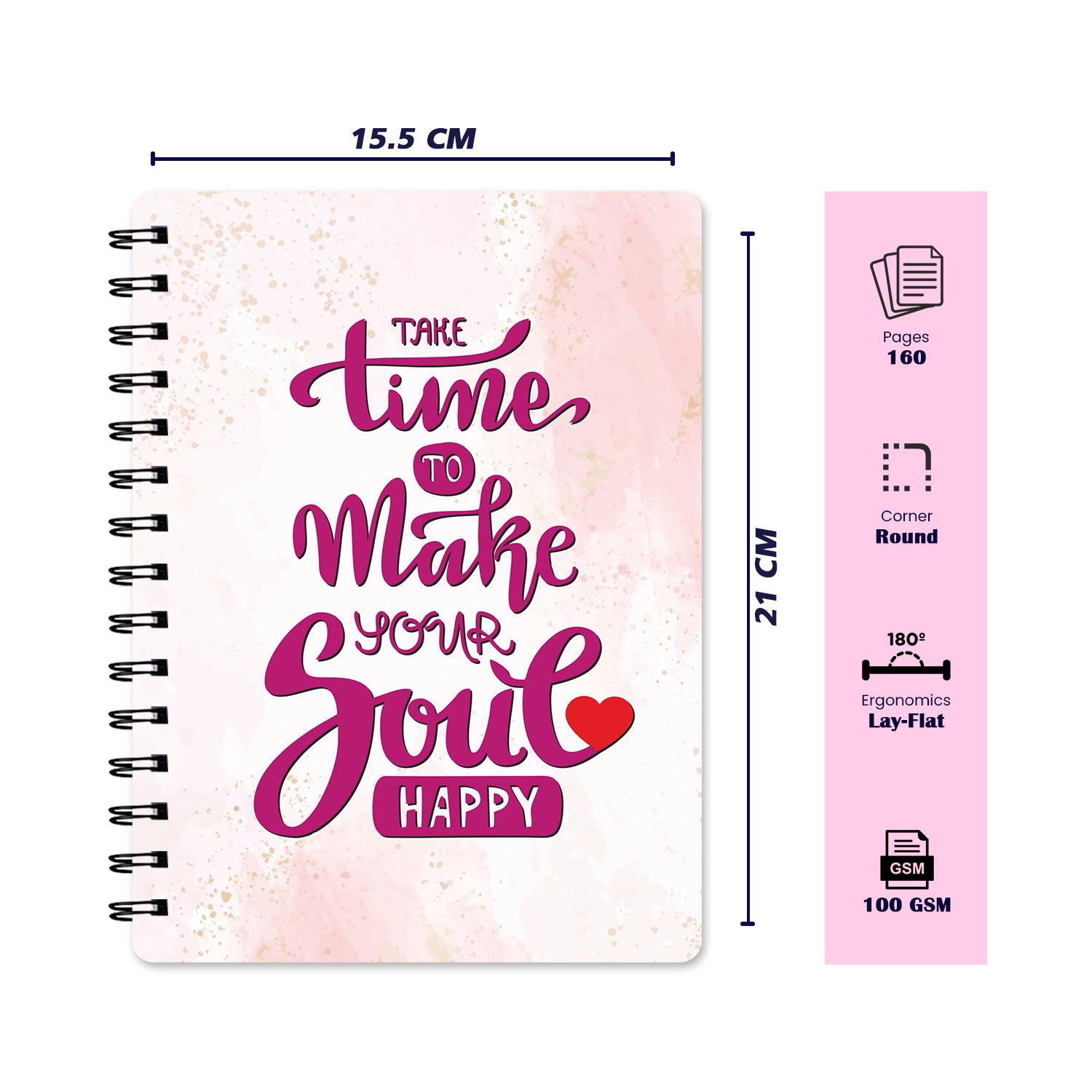 Bee Creative Daily Planner I A5 - Soul